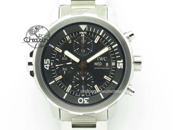 MIROTIME 0415 Stylish Portofino IW459402 RG MKS 1:1 Best Edition White Dial on Brown Leather Strap Miyota 7084